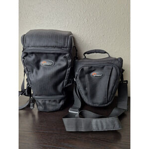 Lowepro Toploader 75 AW Professional Camera Bag Black + Lowepro TLZ1 Case Black